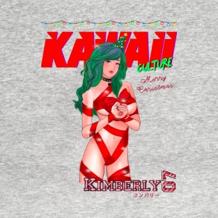 KAWAII CULTURE - Kimberly - All I want for Christmas is Kimberly! The ultimate sexy gift for you this year! T-Shirt